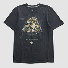 Fanatics New Orleans Saints 2010s T-shirt Black Vintage