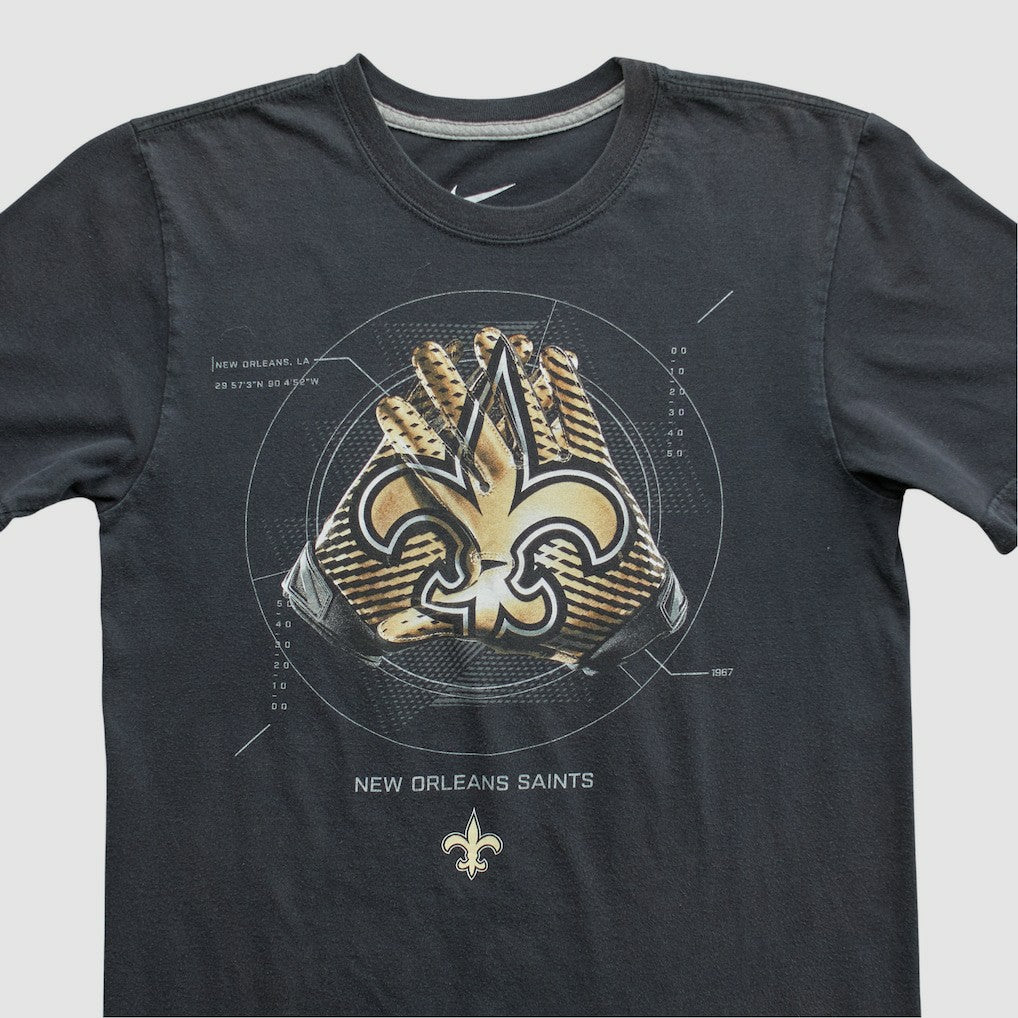 Fanatics New Orleans Saints 2010s T-shirt Black Vintage