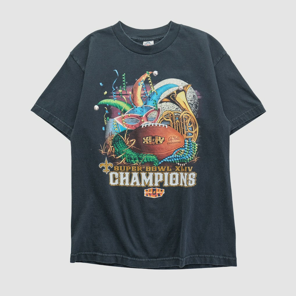Fanatics New Orleans Saints Alstyle 2010 T-shirt Black Vintage