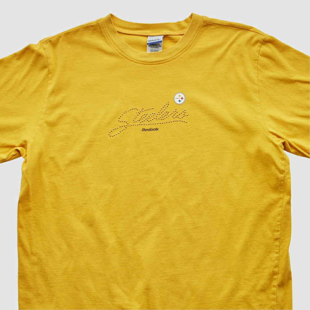 Fanatics Pittsburgh Steelers Reebok 2000s T-shirt Yellow Vintage