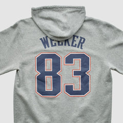 Fanatics New England Patriots Reebok 2000s Hooded Pullover Sweatshirt Heather Gray Vintage
