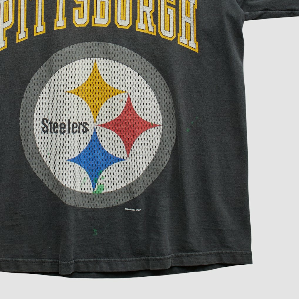 Fanatics Pittsburgh Steelers Pro Player 90s T-shirt Black Vintage