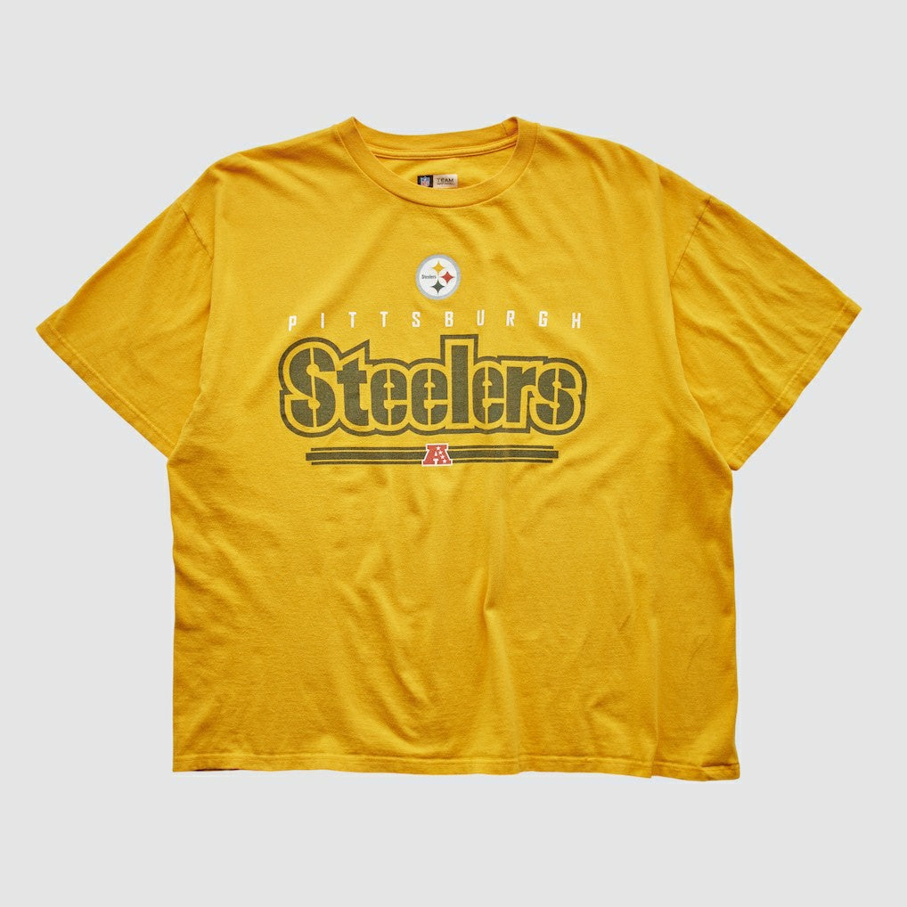Fanatics Pittsburgh Steelers NFL 2010s T-shirt Yellow Vintage