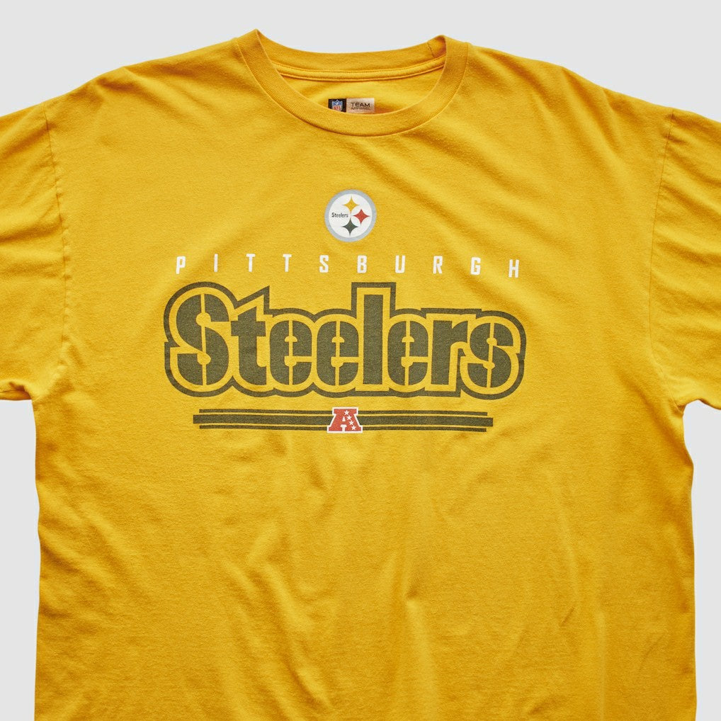 Fanatics Pittsburgh Steelers NFL 2010s T-shirt Yellow Vintage