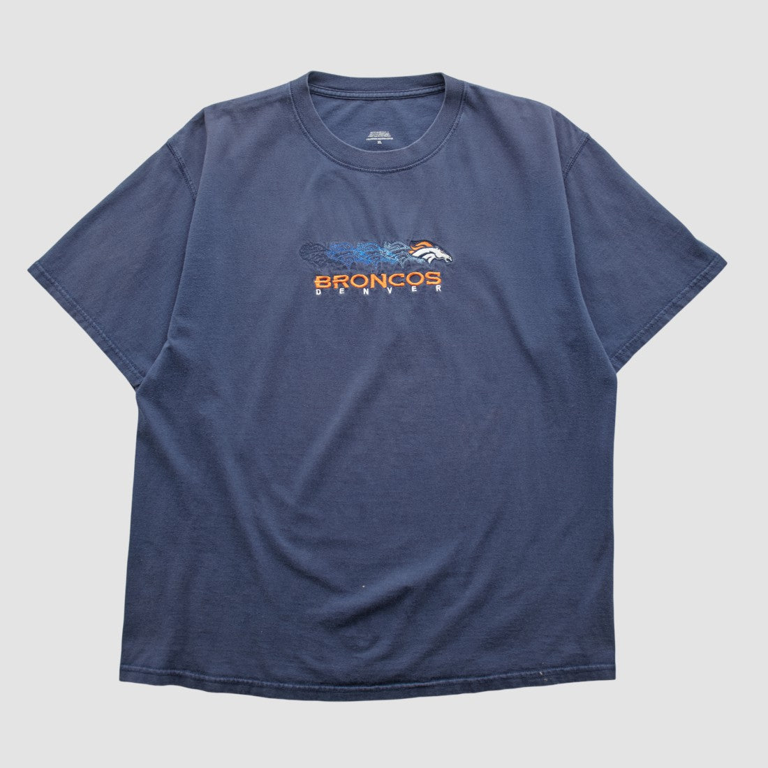 Fanatics Denver Broncos 2000s T-shirt Navy Vintage