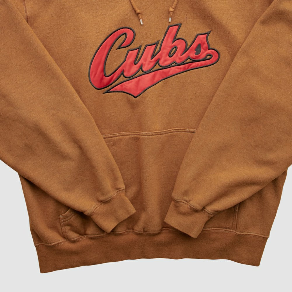 Chicago Cubs Nike 2000s Hooded Pullover Sweatshirt - Clay - Vintage - Nike Discount