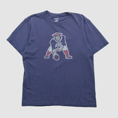 Fanatics New England Patriots Reebok 2000s T-shirt Navy Vintage