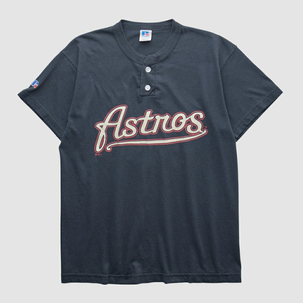 Houston Astros Russell 2000s T-shirt - Black - Yth XVintage - Fanatics Online