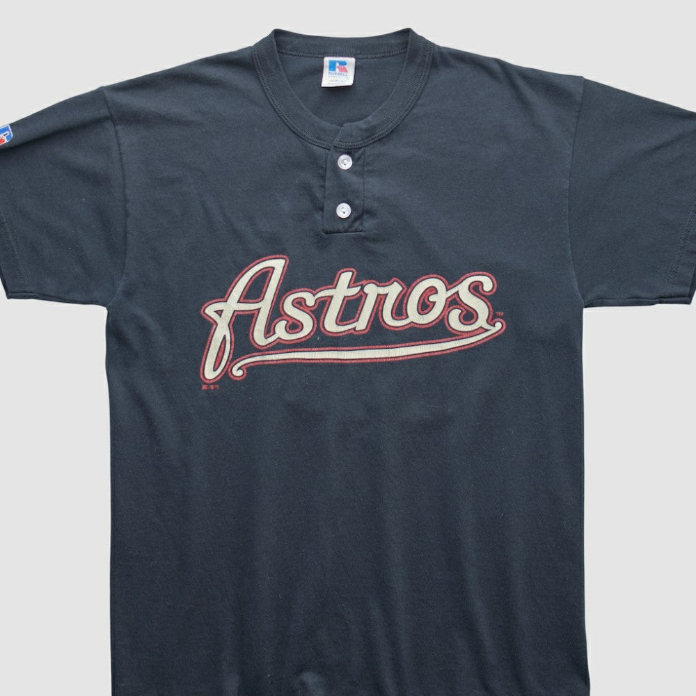 Houston Astros Russell 2000s T-shirt - Black - Yth XVintage - Fanatics Online