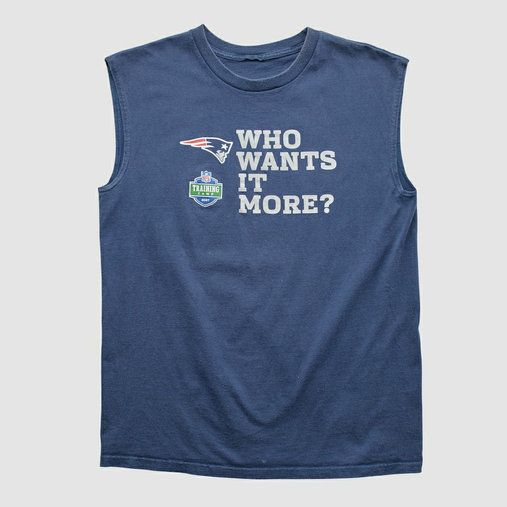 Fanatics New England Patriots 2007 Tank Navy Vintage