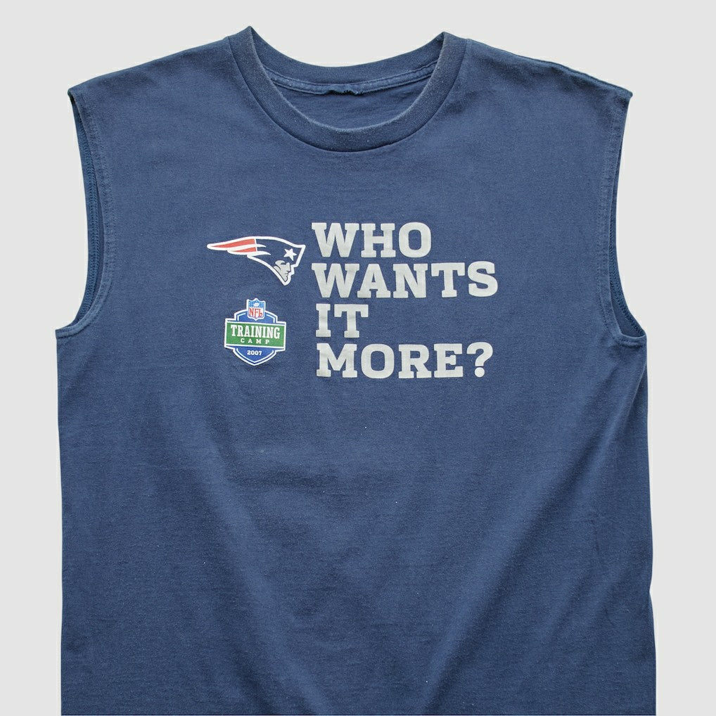 Fanatics New England Patriots 2007 Tank Navy Vintage