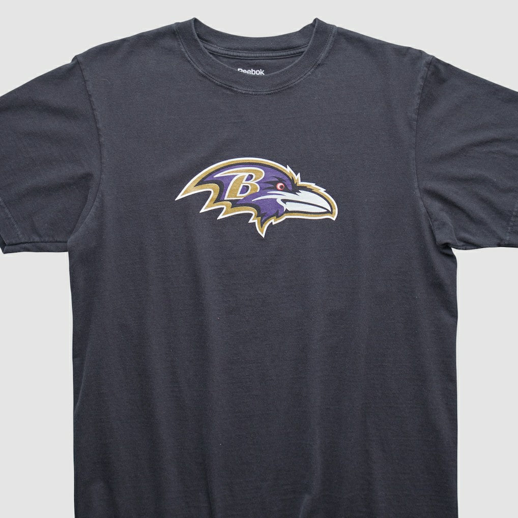 Fanatics Baltimore Ravens Reebok 2000s T-shirt Black Vintage