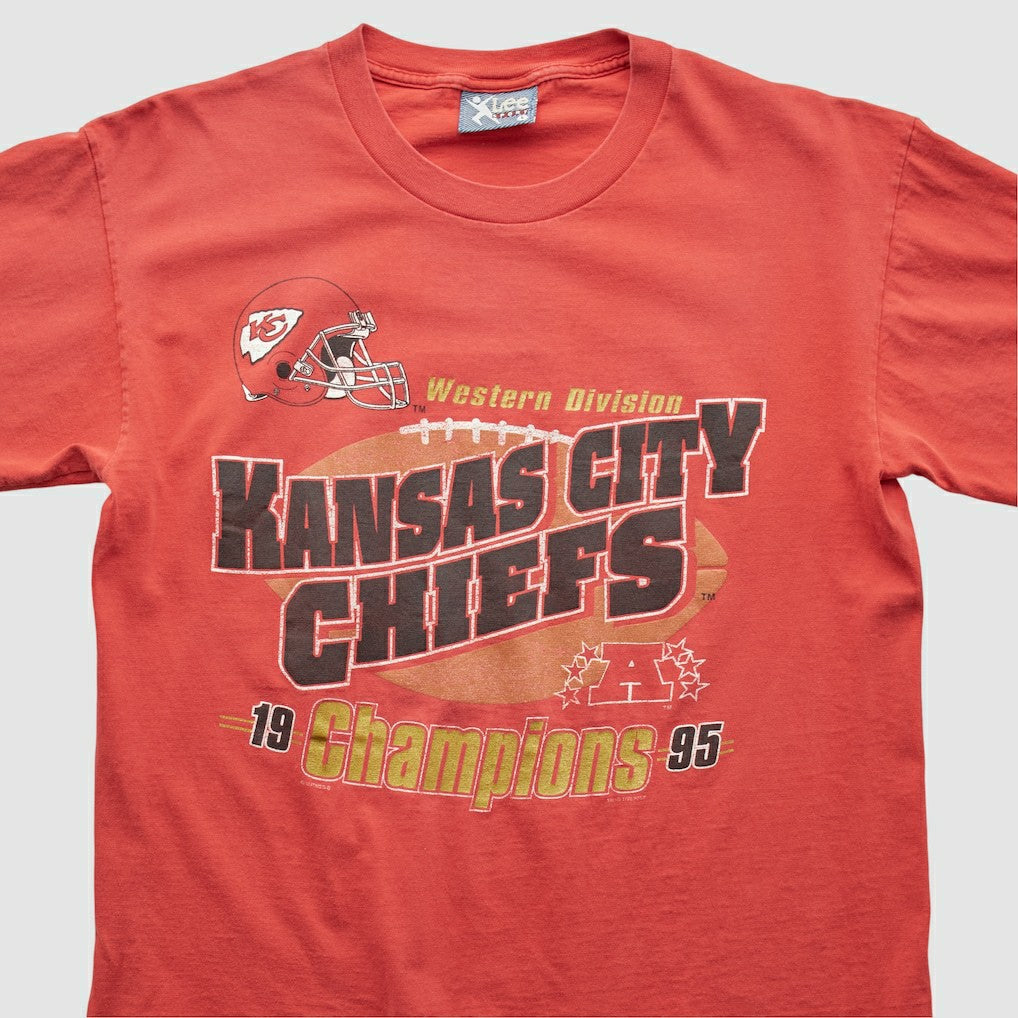 Fanatics Kansas City Chiefs Lee 1995 T-shirt Red Vintage