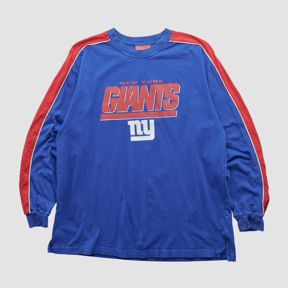 Fanatics New York Giants NFL 2000s Long Sleeve T-shirt Blue Vintage