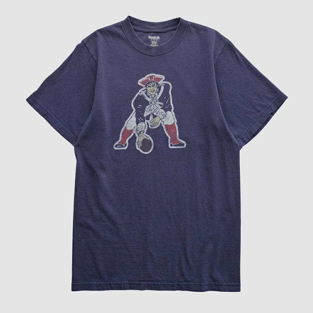 Fanatics New England Patriots Reebok 2000s T-shirt Navy Vintage