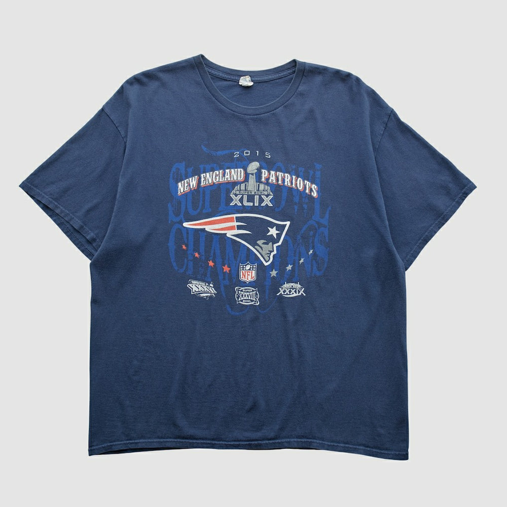 Fanatics New England Patriots Delta 2015 T-shirt Navy Vintage