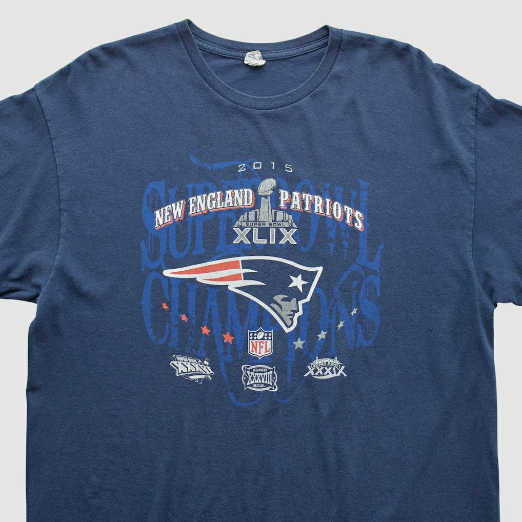 Fanatics New England Patriots Delta 2015 T-shirt Navy Vintage