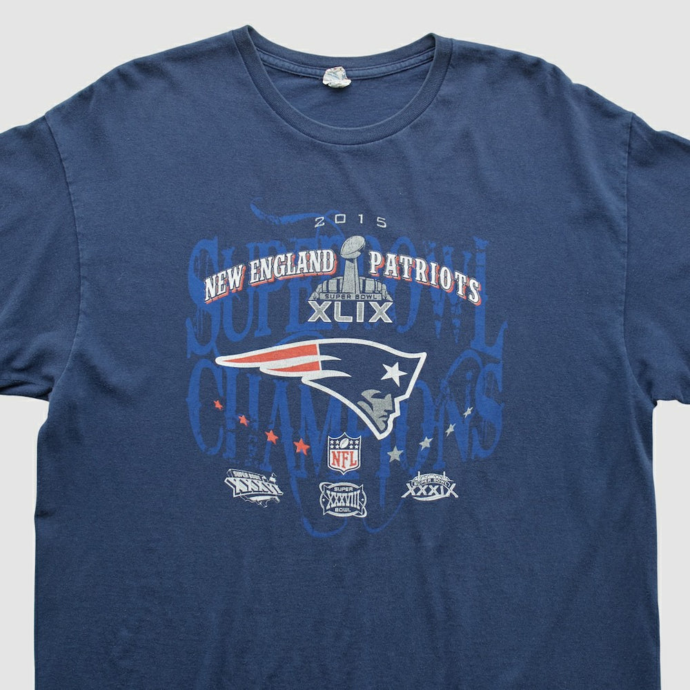 Fanatics New England Patriots Delta 2015 T-shirt Navy Vintage
