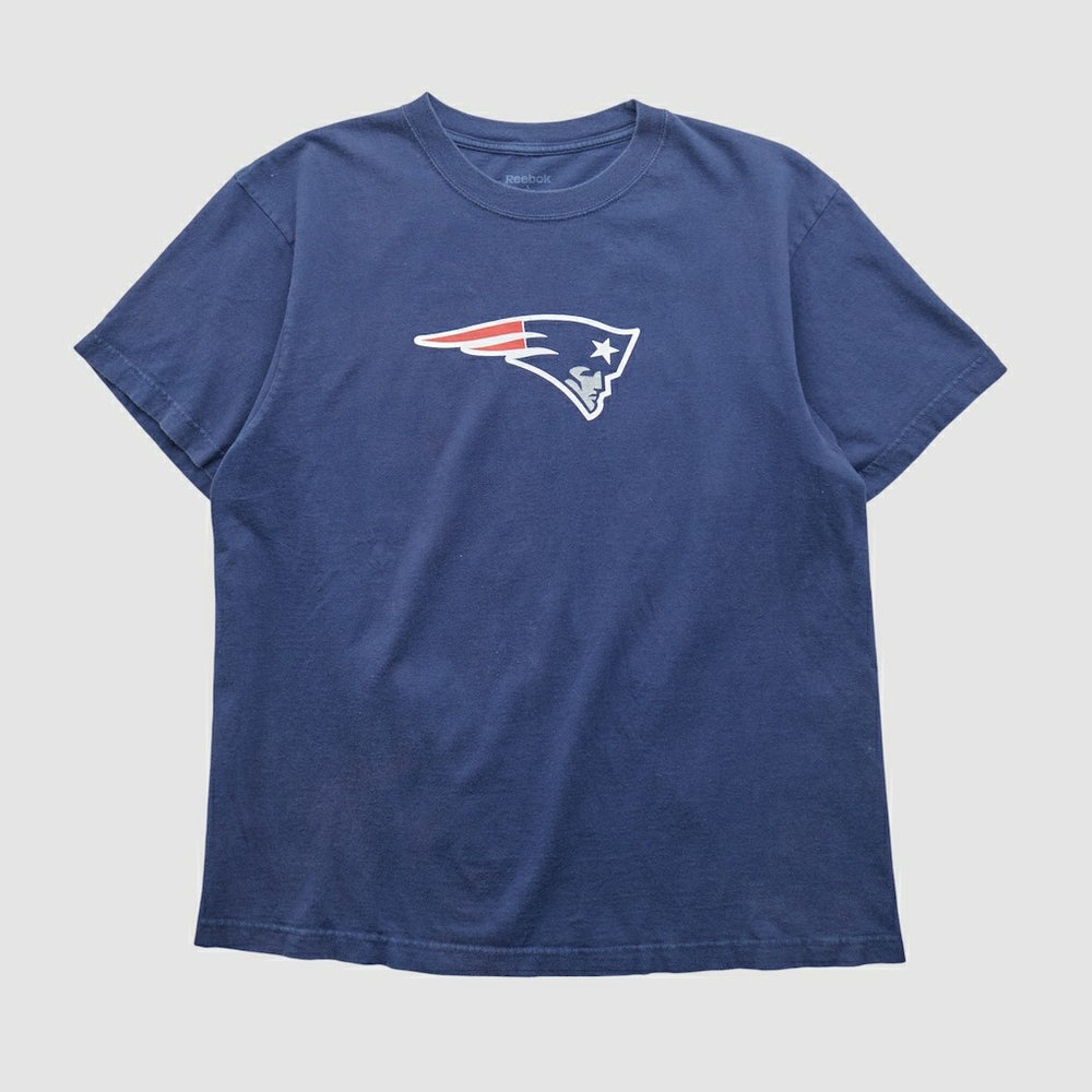 Fanatics New England Patriots Reebok 2000s T-shirt Blue Vintage