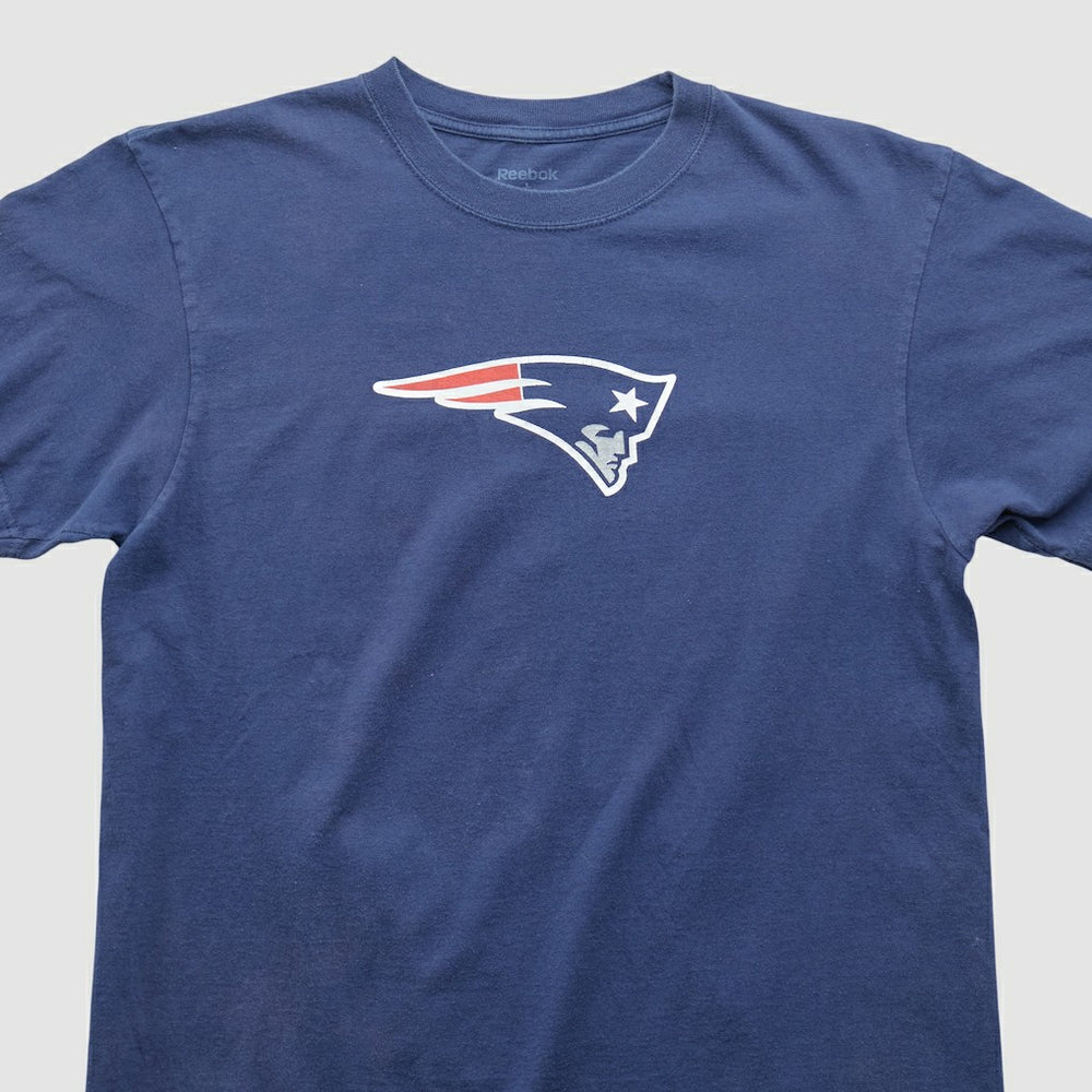 Fanatics New England Patriots Reebok 2000s T-shirt Blue Vintage