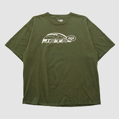 Fanatics New York Jets NFL 2000s T-shirt Olive Vintage