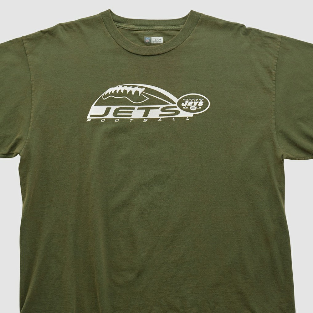 Fanatics New York Jets NFL 2000s T-shirt Olive Vintage