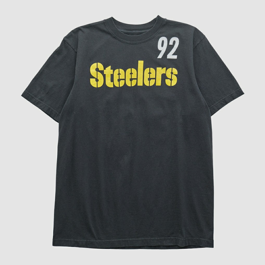 Fanatics Pittsburgh Steelers Reebok 2000s T-shirt Black Vintage