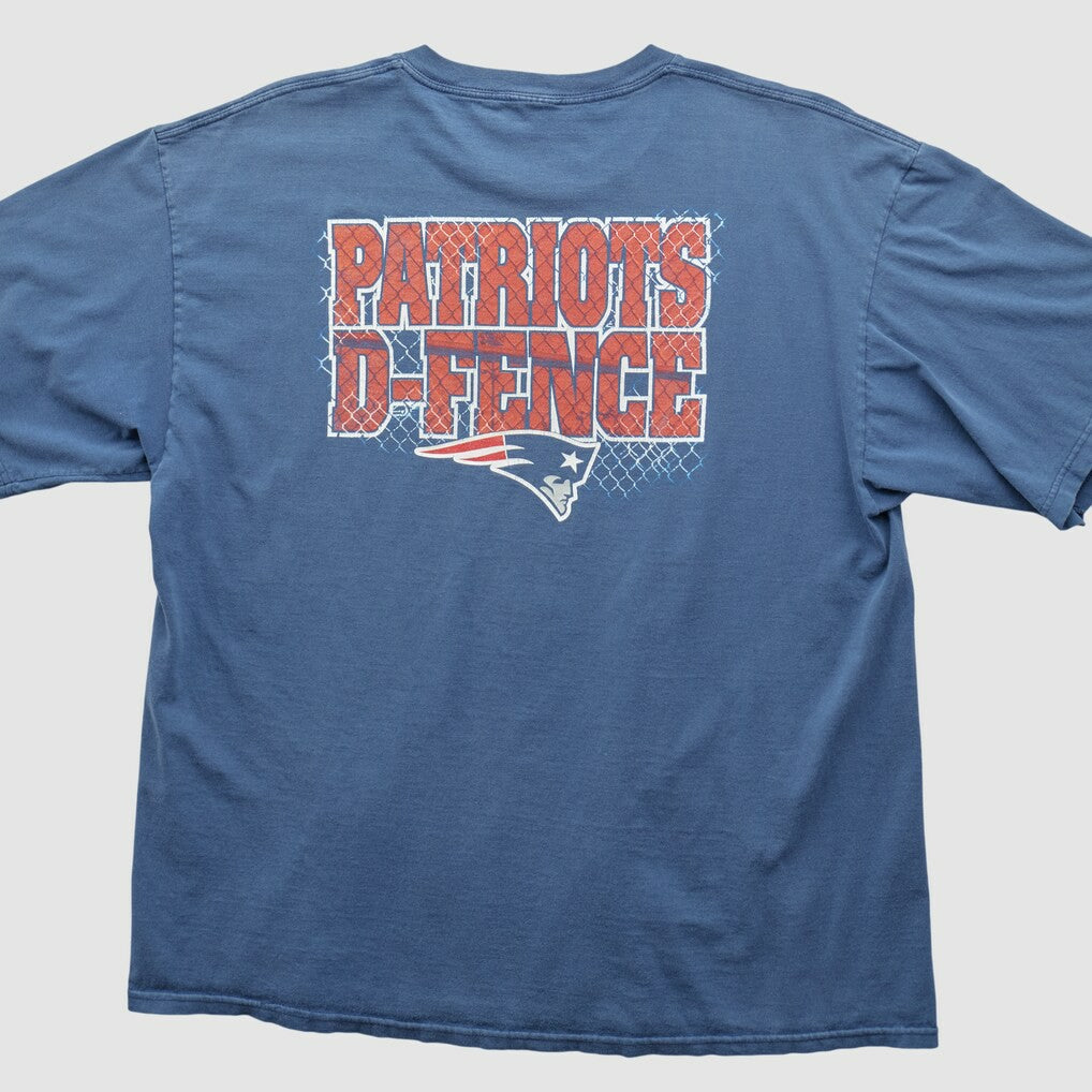 Fanatics New England Patriots 2000s T-shirt Blue Vintage