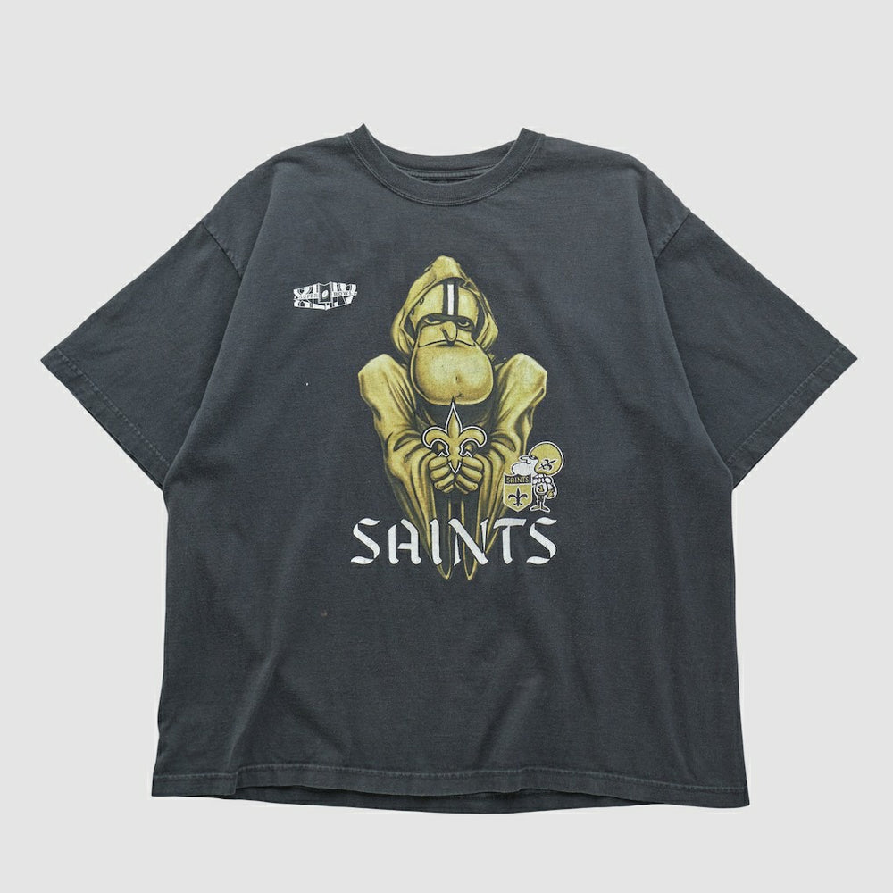 Fanatics New Orleans Saints Reebok 2010 T-shirt Black Vintage
