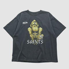 Fanatics New Orleans Saints Reebok 2010 T-shirt Black Vintage