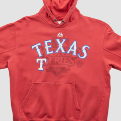 World Series Majestic 2010 Hooded Pullover Sweatshirt - Red - Vintage - Fanatics on Sale