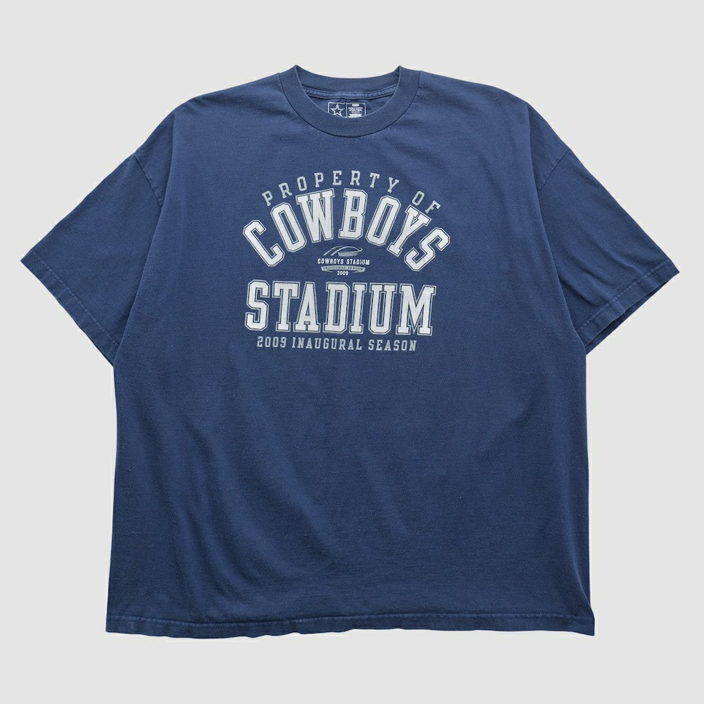 Fanatics Dallas Cowboys Cowboys Authentic Apparel 2009 T-shirt Navy Vintage