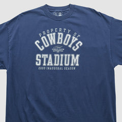 Fanatics Dallas Cowboys Cowboys Authentic Apparel 2009 T-shirt Navy Vintage