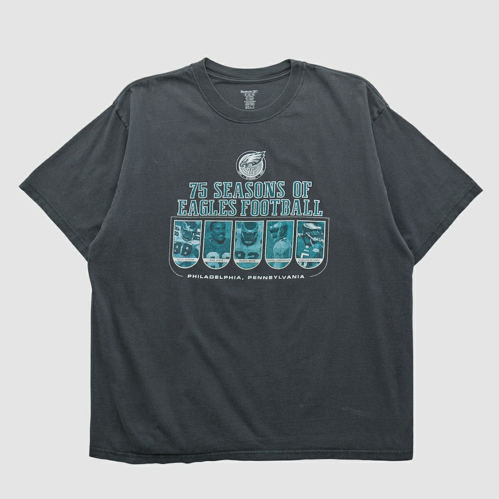 Fanatics Philadelphia Eagles Reebok 2007 T-shirt Black Vintage