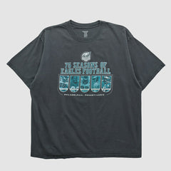 Fanatics Philadelphia Eagles Reebok 2007 T-shirt Black Vintage