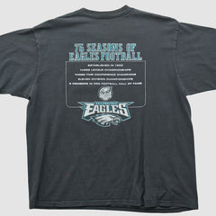 Fanatics Philadelphia Eagles Reebok 2007 T-shirt Black Vintage