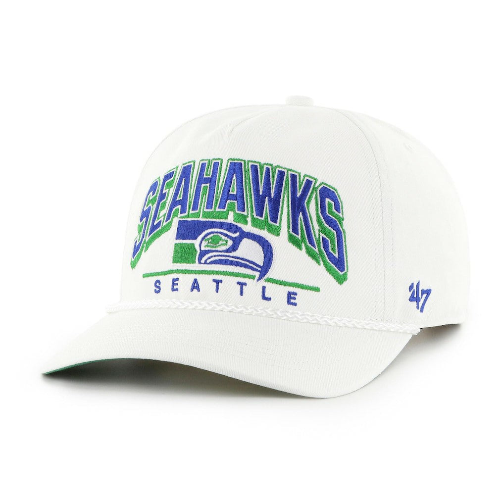 47 brand Seattle Seahawks '47 Coltrane Throwback Rope Hitch Adjustable Hat White