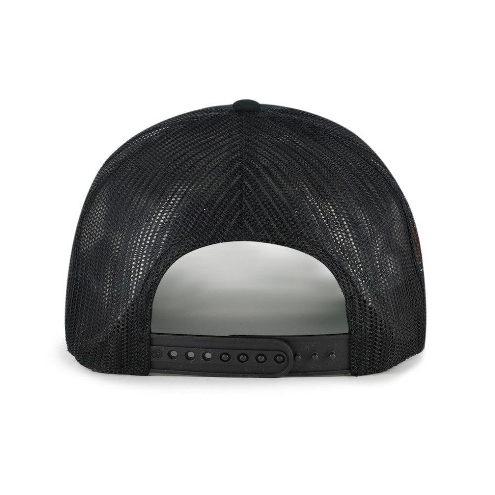 Utah Mammoth '47 Frame Out Mesh Rope Hitch Adjustable Hat - Black - NHL 203892435