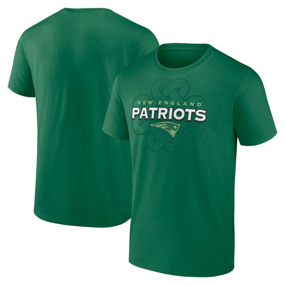 New England Patriots Celtic Luck T-Shirt Green