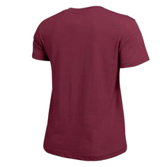 Colorado Avalanche Champion Women's Arch Mascot Logo T-Shirt - Burgundy - NHL 203898267