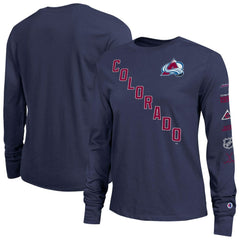 Colorado Avalanche Champion Women's 2-Hit Long Sleeve T-Shirt - Navy - NHL 203898329