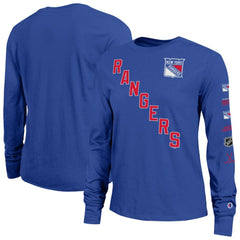 New York Rangers Champion Women's 2-Hit Long Sleeve T-Shirt - Royal - NHL 203898333
