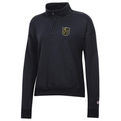 Vegas Golden Knights Champion Women's Powerblend Quarter-Zip Sweatshirt - Black - NHL 203898379