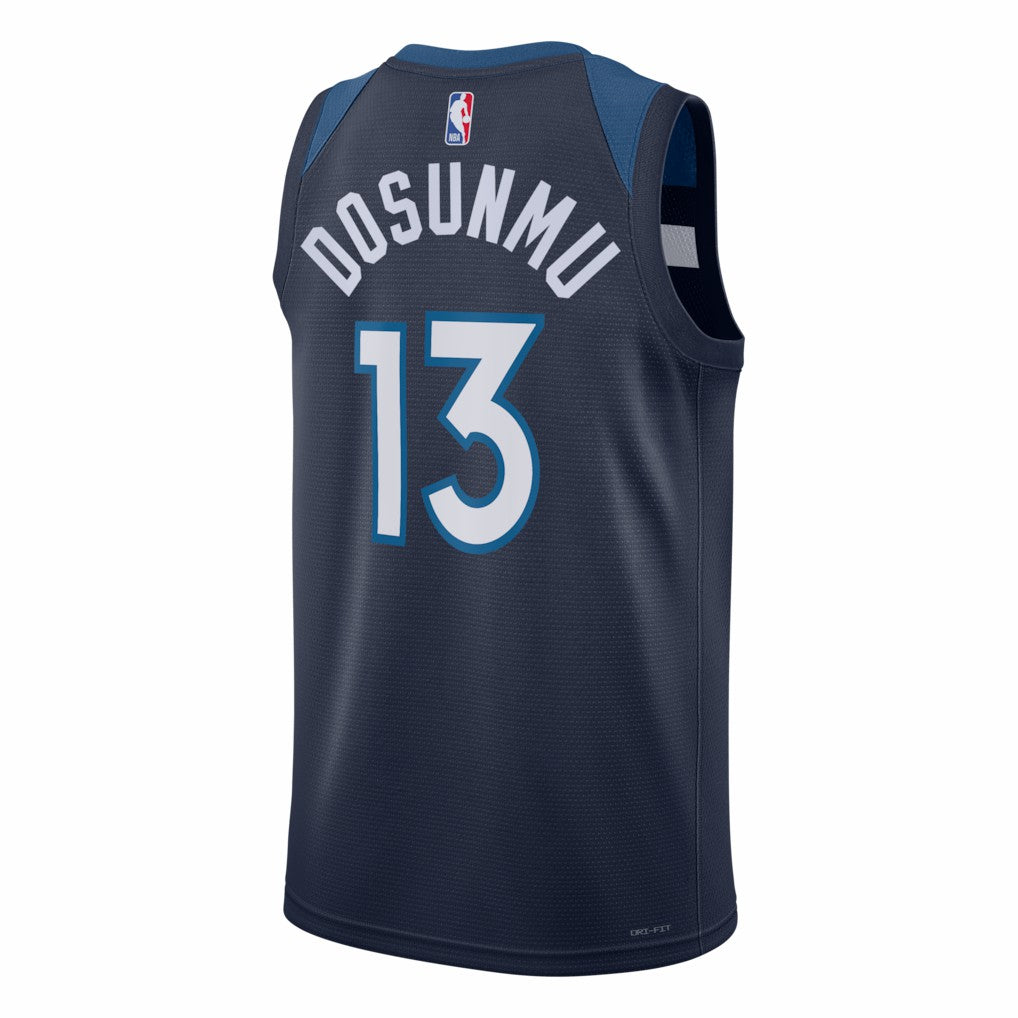 Ayo Dosunmu Minnesota Timberwolves Unisex Swingman Jersey Icon Edition Navy | Nike US
