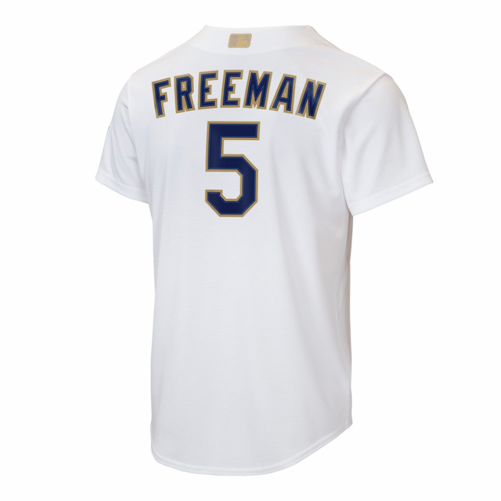Freddie Freeman Los Angeles Dodgers Nike Youth 2026 Gold Collection Home Replica Jersey - White - Nike Online