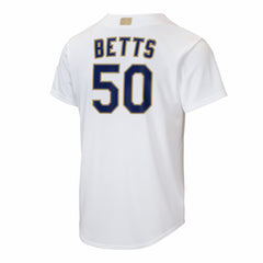 Mookie Betts Los Angeles Dodgers Nike Youth 2026 Gold Collection Home Replica Jersey - White - Nike Sale