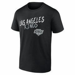 Los Angeles Kings Big & Tall Hustle Personalized Name & Number T-Shirt - Black - NHL 203921043