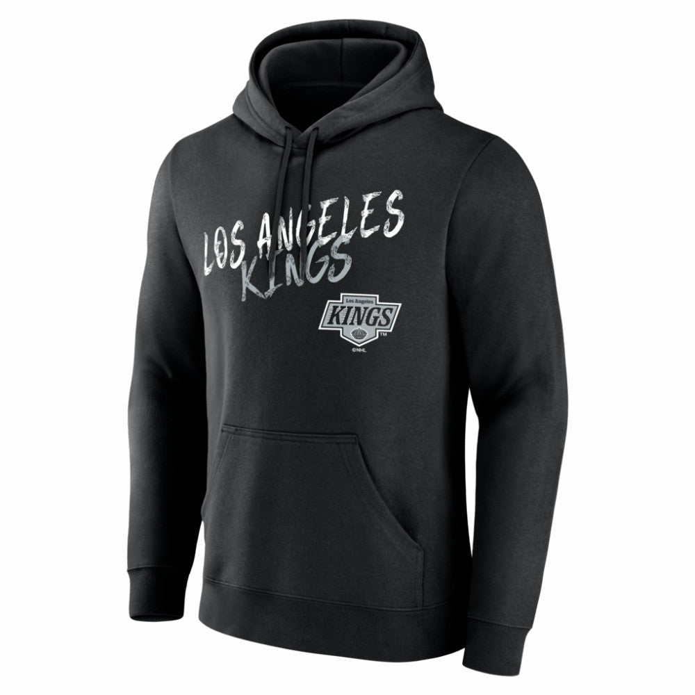 Los Angeles Kings Hustle Personalized Name & Number Hoodie - Black - NHL 203921045