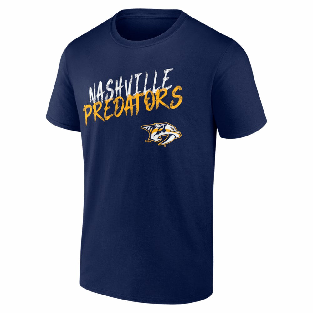 Nashville Predators Big & Tall Hustle Personalized Name & Number T-Shirt - Navy - NHL 203921061
