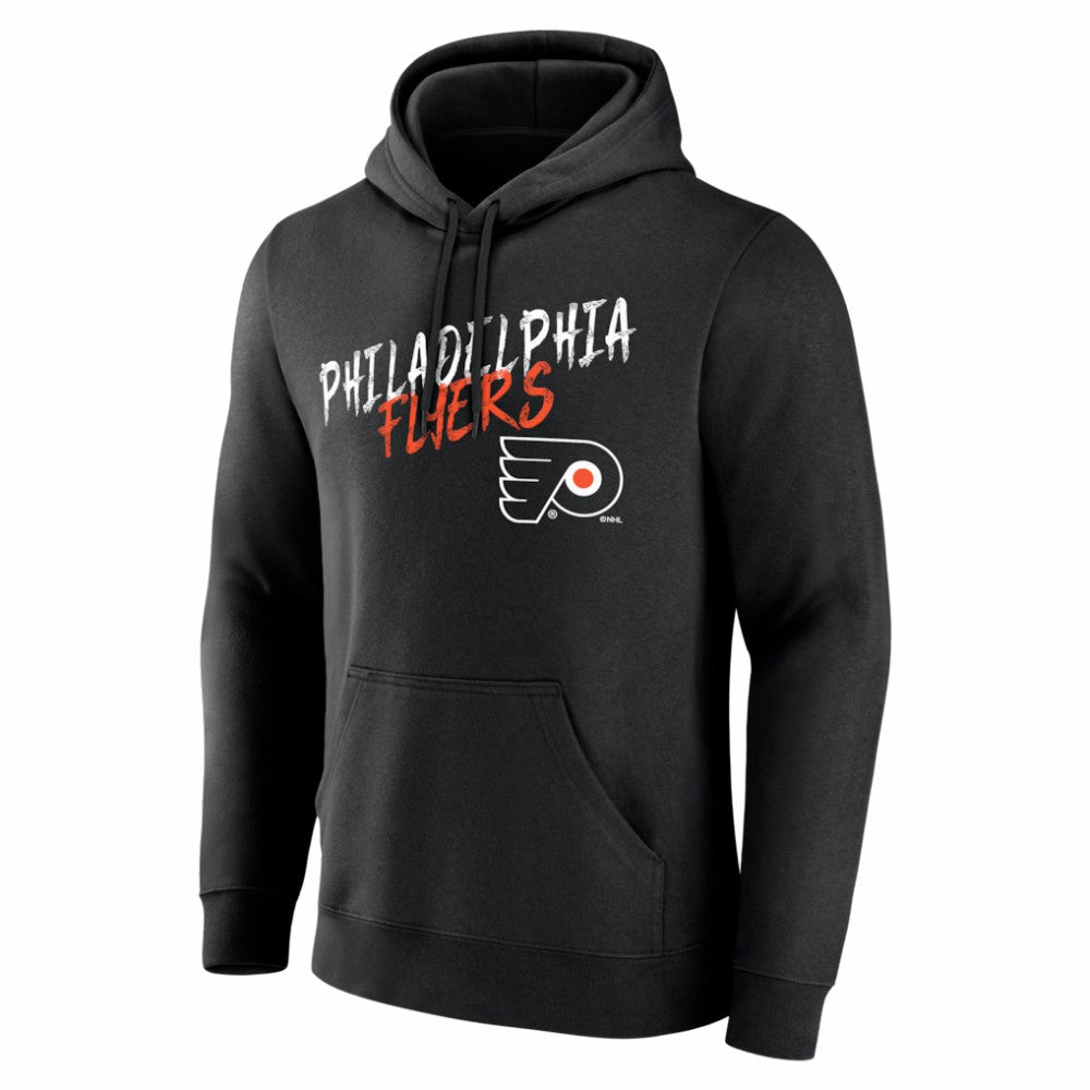 Philadelphia Flyers Hustle Personalized Name & Number Hoodie - Black - NHL 203921089
